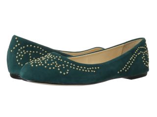 Isola Basanti Womens Flat Shoes (Green)