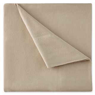 JCP Home Collection  Home Solid Flannel Sheet Set, Flax