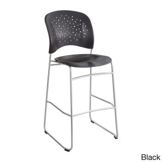 Reve Counter Height Chair (Black, lapis or latteWeight capacity 250 poundsDimensions 47.5 inches high x 19.75 inches wide x 23.5 inches deepSeat dimensions 18.5 inches wide x 17 inches deep )