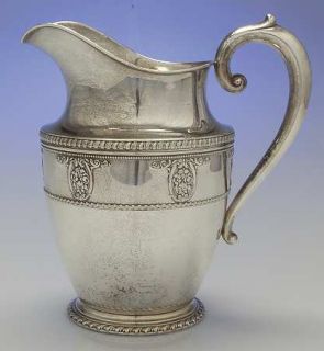 Wallace Rose Point (Sterling,Hollowware) Sterling Water Pitcher   Sterling, Holl