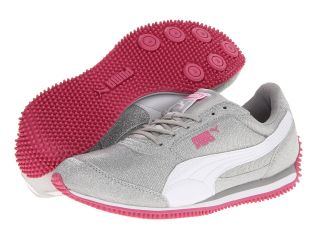 Puma Kids Steeple Glitz CYG Jr Girls Shoes (Gray)
