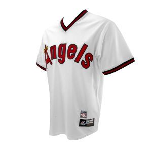 Los Angeles Angels of Anaheim Rod Carew Majestic MLB Cooperstown Fan Replica Jersey