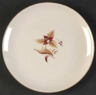 Westport Trillium Bread & Butter Plate, Fine China Dinnerware   Single Flower Ce