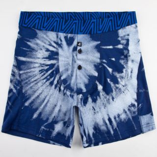 Tie Dye Fitted Boxers Blue Combo In Sizes Medium, Small, Large For Men 24