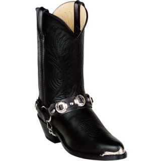 Durango 11in. Harness Western Boot   Black, Size 8 1/2, Model# DB560