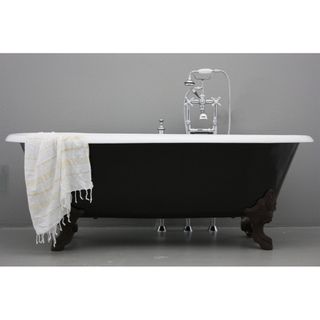 The Cardigan From Penhaglion 72 inch Cast Iron Double Ended Clawfoot Bathtub