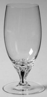 Belfor Exquisite Juice Glass   Clear Stem, Black Core, Clear Bowl