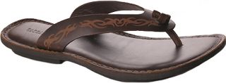 Mens Casual Barn Caribbean   Espresso Thong Sandals