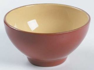 Vietri (Italy) Paprika Coupe Cereal Bowl, Fine China Dinnerware   All Red Or Red