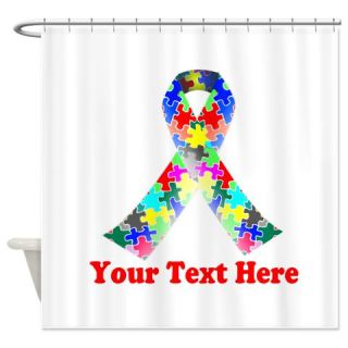  Autism Awareness Shower Curtain  Use code FREECART at Checkout