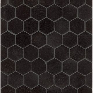 Absolute Black Granite Hexagon Mosaic Polished (box Of 10 Sheet)
