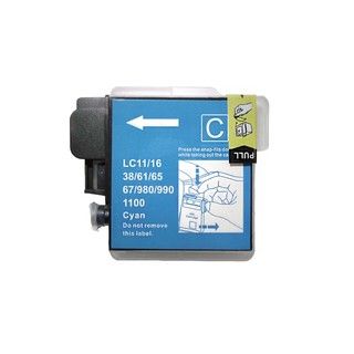 Compatible Brother Lc61 Cyan Ink Cartridge (CyanPrint yield 1,000 page yield based on 5% page coverageModel LC61Pack of One (1) cartridgeNon refillableWe cannot accept returns on this product.A compatible cartridge/toner is not manufactured by the orig