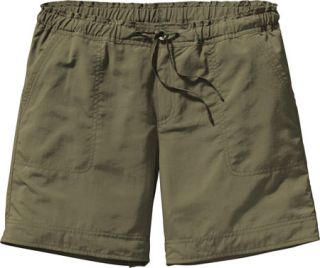 Womens Patagonia Upcountry Shorts   Spanish Moss Casual Bottoms