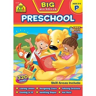 Big Workbook preschool, Ages 3 5
