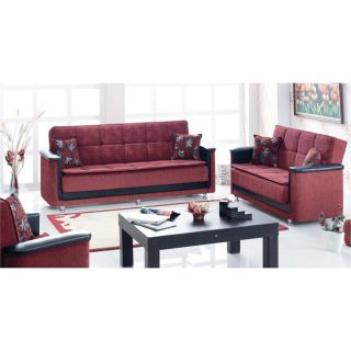 Lake Ave Sofabed (Cardinal RedSeating Comfort MediumInner Dimensions 18 inches H. x 75 inches W. x 45 inches D.Dimensions 88 inches long x 35 inches deep x 36 inches highAssembly Required YesNote This product will be shipped using Threshold delivery.
