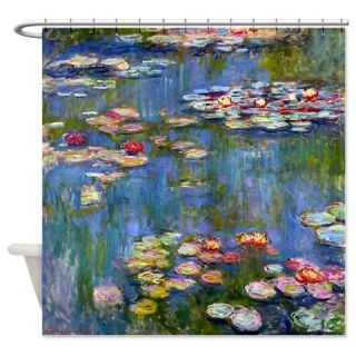  Water Lilies by Claude Monet Shower Curtain  Use code FREECART at Checkout