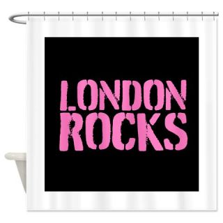 London Rocks Shower Curtain  Use code FREECART at Checkout