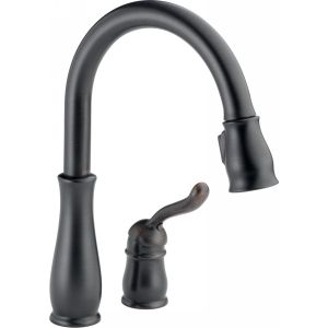 Delta Faucet 978 RB DST Leland One Handle Pull Out Spray Kitchen Faucet