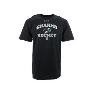 San Jose Sharks Reebok NHL CI Authentic Team T Shirt