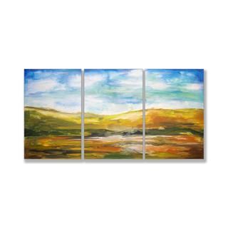 Jean Plout Painted Horizons Triptych Art