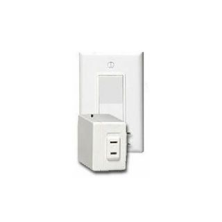 Leviton 6697W Light Switch, Wireless Anywhere Switch with PlugIn Receiver White