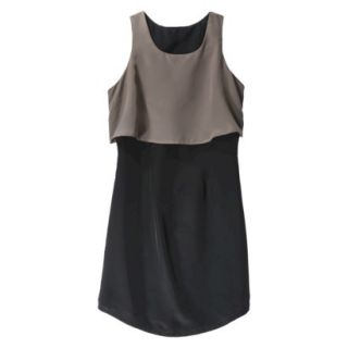 Mossimo Womens Crop Top Dress   Timber/Black XL