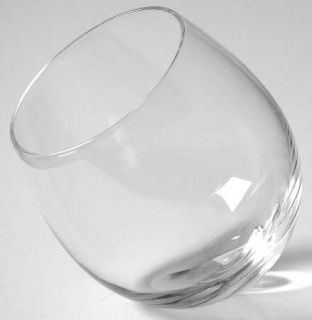 Judel Orbit Wine Glass   Clear,Undecorated,Stemless,No Trim