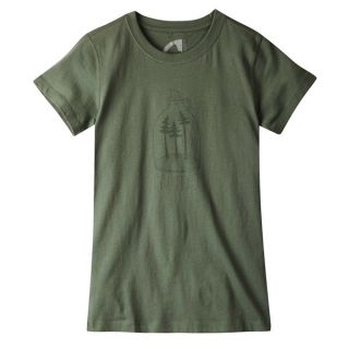 Mountain Khakis Protect T Shirt   Organic Cotton  Short Sleeve (For Women)   MILITARY GREEN (M )