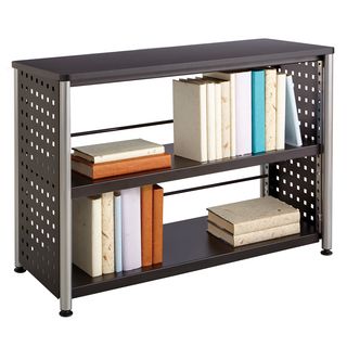 Scoot Black 2 shelf Bookcase (BlackModel 1601BLDimensions 27 inches high x 36 inches wide x 15.5 inches deep )