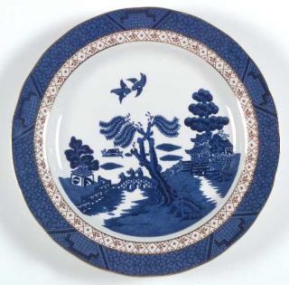 Royal Doulton Real Old Willow (Made In China) Salad Plate, Fine China Dinnerware
