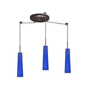 Besa Lighting BEL 3BC 5674CM BR Camino Pendant