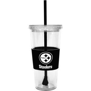 Pittsburgh Steelers Boelter Brands 22oz. Tumbler with Straw