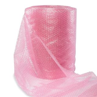 Polyair Anti Static Bubble Cushioning   48X500    3/16 Bubble Size   Pink