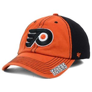 Philadelphia Flyers 47 Brand NHL Ripley Flex Cap
