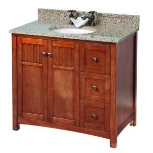 Foremost FMKNCA3621D Knoxville 36 In. W X 21.625 In. D X 34 In. H Vanity Cabinet