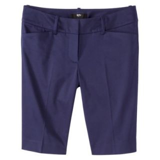 Mossimo Petites Bermuda Shorts   Blue 10P