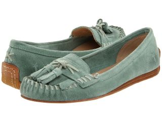 Frye Alex Tassel Moc Womens Slip on Shoes (Blue)