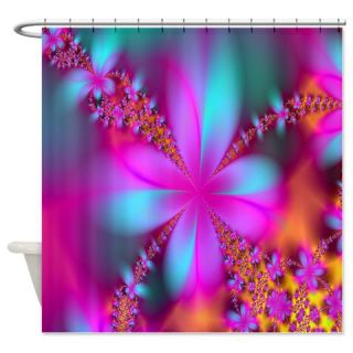  Fractal Flower Shower Curtain  Use code FREECART at Checkout