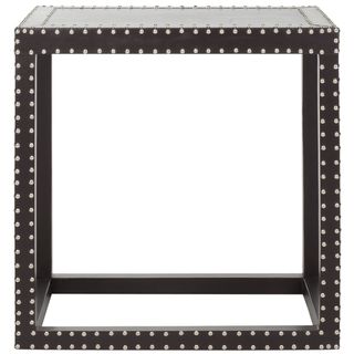 Safavieh Lena Charcoal Grey End Table (Charcoal GreyMaterials IronDimensions 23.6 inches high x 23.6 inches wide x 15.7 inches deepThis product will ship to you in 1 box.Furniture arrives fully assembled )