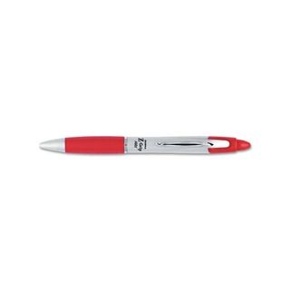 Zebra Z grip Max Red Medium point Ballpoint Pens (pack Of 12)