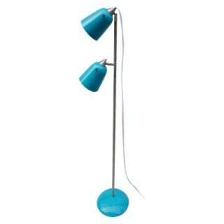 Room Essentials Dual Head Scholar Task with Metal Shades   Teal