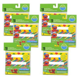 Neat Solutions Sesame Street 108ct Name Tag Sticker