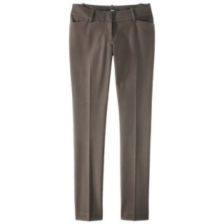 Mossimo Womens Full Length Pant (Unique Fit)   Weimaraner Gray 6