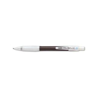 Velocity Hb #2, 0.5 Mm Black/smoke Barrel Refillable Mechanical Pencil (pack Of 12) (BlackJewel colored barrels Smooth, opaque rubber grip Sliding sleeve over the tip prevents lead breakage Eraser end with a cap Model BICMV511BK )