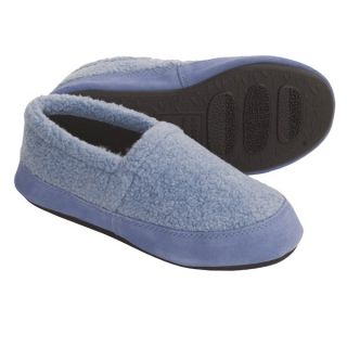 Acorn Berber Tex Moccasin Slippers (For Women)   CHAMBRAY (XL )