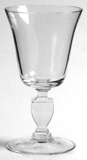 Cambridge Cathedral Clear (Stem #1953) Wine Glass   Stem #1953, Clear