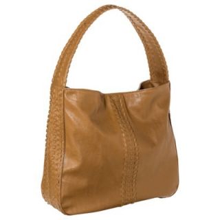 Merona Hobo Weave Handbag   Brown