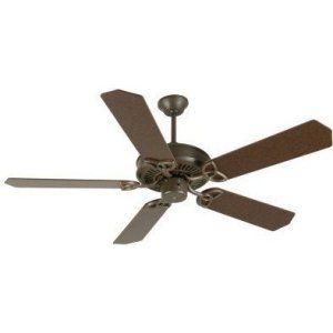 Craftmade CRA K10931 CXL 52 Ceiling Fan with Standard Aged Bronze Blades