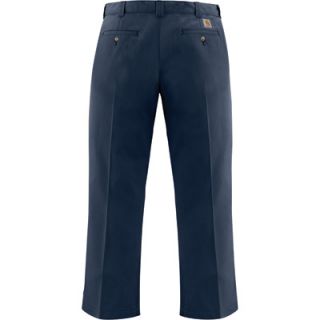 Carhartt Twill Work Pant   Navy, 40in. Waist x 34in. Inseam, Regular Style,