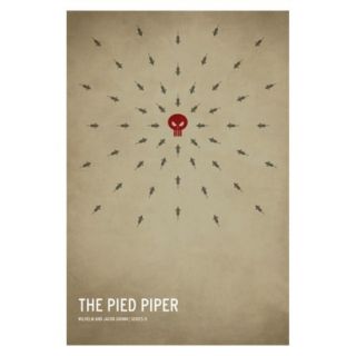The Pied Piper Unframed Wall Canvas